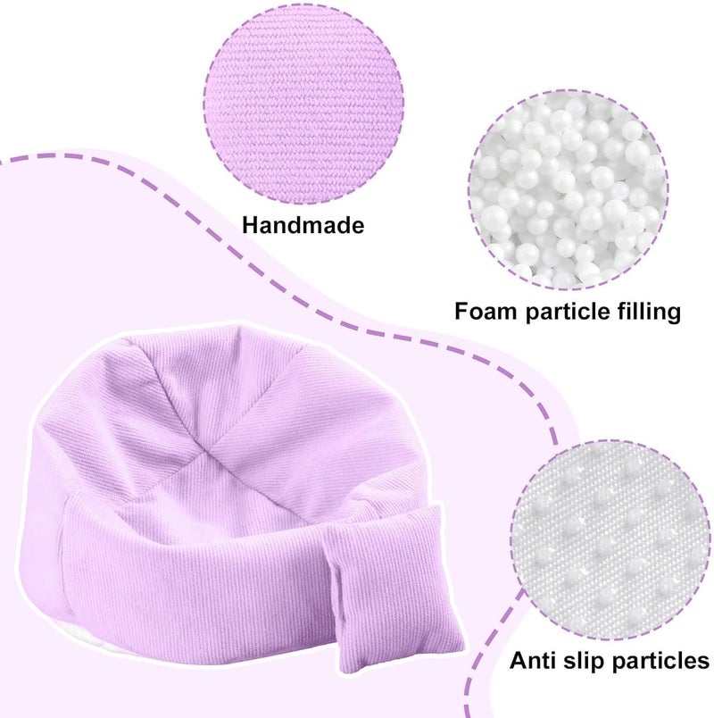 Walant Doll Car Seat Compatible with Labubu, Handmade Bean Bag Chair for 15-17cm Doll, Anti-Slip Bottom, Cute Doll Accessories for Display, Fans&Collectors Gifts, Durable Corduroy Fabric (Light Purple) - Image 4